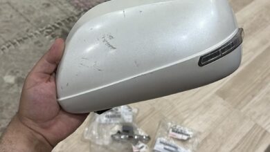 غطا مرايه كامري 2011 وفلشر رفارف وكاله جديد