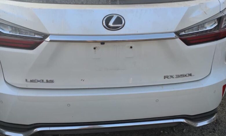 لكزس 2018RX تشليح