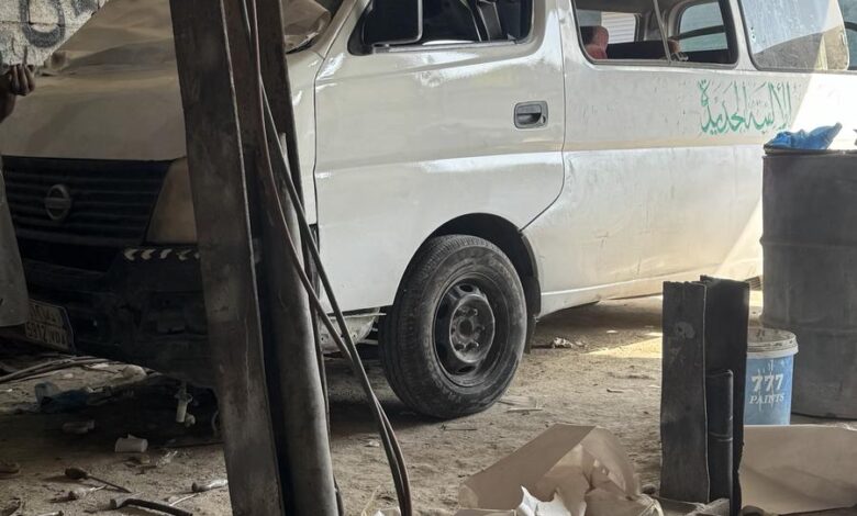 باص نيسان 2009للبيع