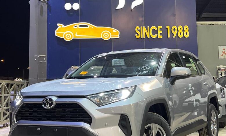 تويوتا راف فور استاندر بدون دبل 2025 أقل سعر كاش وبنوك