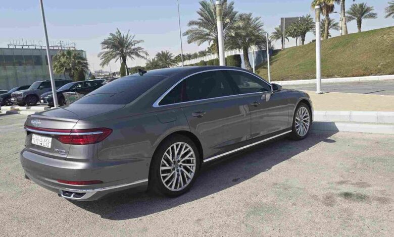 أودي A8 L موديل 2020 فئة S-Line بحالة ممتازة أودي A8 L موديل 2020 فئة S-Line بحالة ممتازة