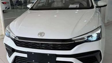 ام جي 5 الشكل الجديد 2025 اقساط