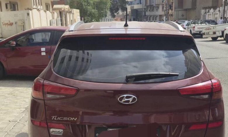 سيارة توسان 2020 ديزل للبيع ماشيه 120الف كليو