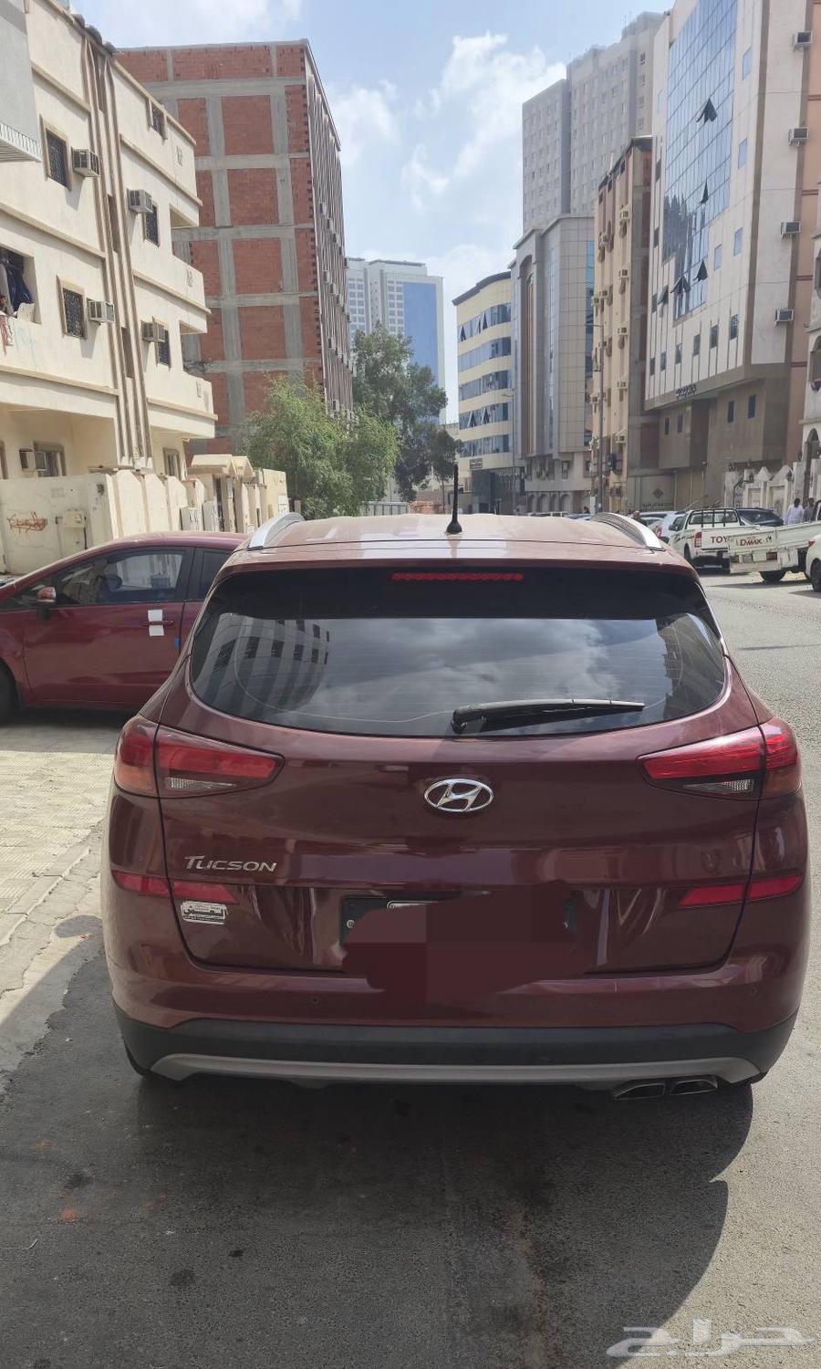 سيارة توسان 2020 ديزل للبيع ماشيه 120الف كليو