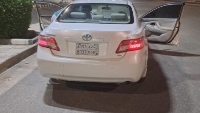 ا سياره كامري 2011 بنزين سياره بيها رشوش تجميليه مفحوصه ومجد