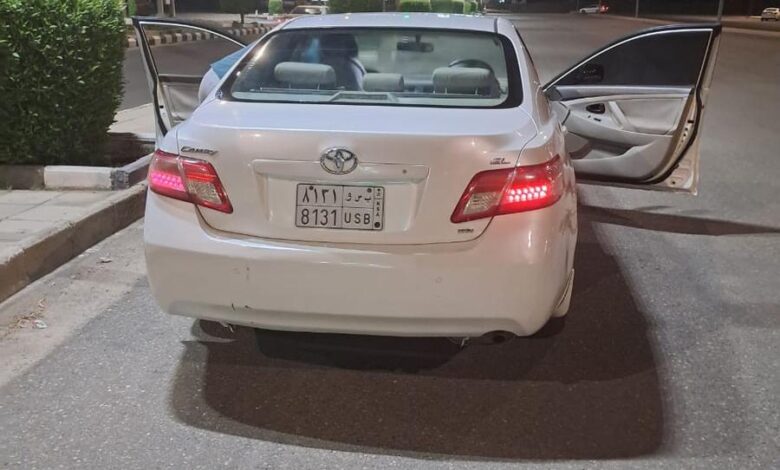 ا سياره كامري 2011 بنزين سياره بيها رشوش تجميليه مفحوصه ومجد