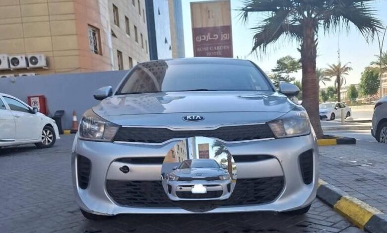 كيا ريو 2021 ما شاء الله نظيفة جدا وما تحتاج اي شئ