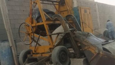 خلاطه أسمنت يدوي ايجار