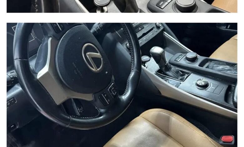 لكزس is300 موديل 2019 مالك اول لكزس is300 موديل 2019 مالك اول