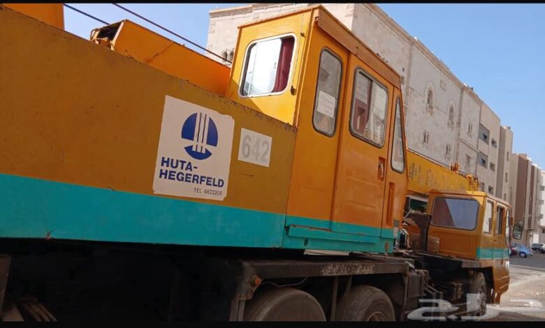 ايجار كرين 25 طن شهري ( شركة بيجاه المحدودة )