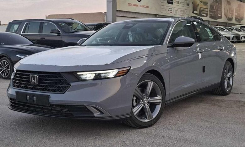 هوندا اكورد 2025 EX نص فل خليجي السعر 123 الف شامل الضريبه