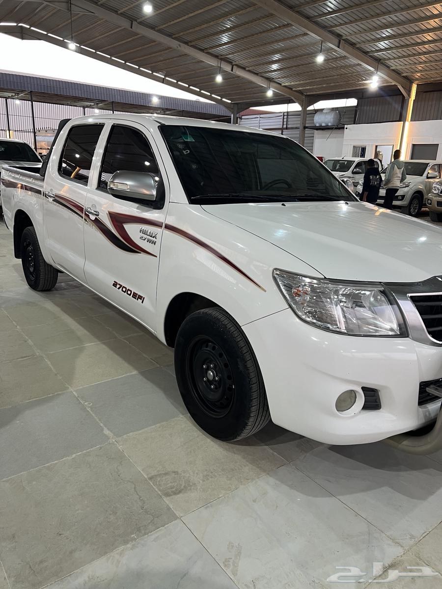 هايلكس مديل 2014 مالك واحد من الوكاله