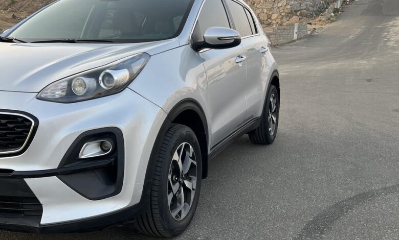 كيا سبورتاج 2022سعودي نص فل ماكينه1600ماشي قليل مشروط وكاله