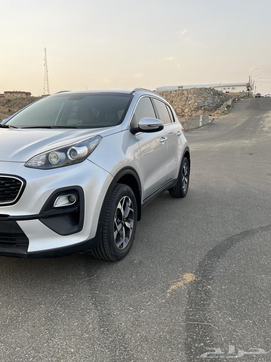 كيا سبورتاج 2022سعودي نص فل ماكينه1600ماشي قليل مشروط وكاله