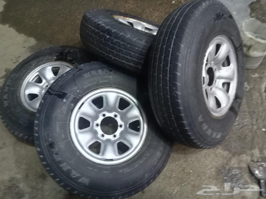 جنوط فرشنار ديزل 6مسمار اصلي وكالة كفرات شاهين دعسه دلوب16