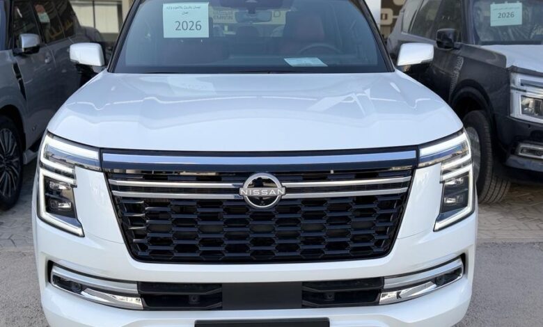 نيسان باترول بلاتينيوم توين تيربو 2026 ابيض نظام 50-50