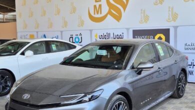 كامري قراندي 2025 بنزين ( السعر 135 الف )