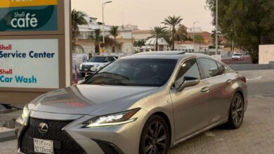 لكزس ES350 F Sport 2019 مخزنه ( ممشى قليل)