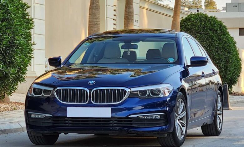 بي ام 2018 520 بحالة الوكاله