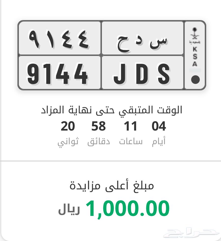 لوحه مميزه سدح