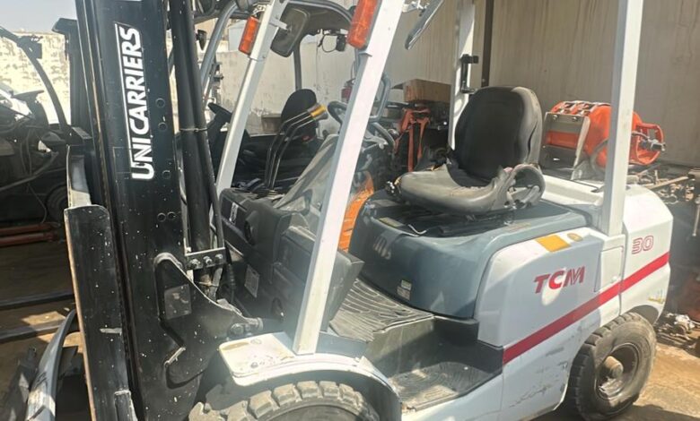 صيانة الرافعات الشوكية