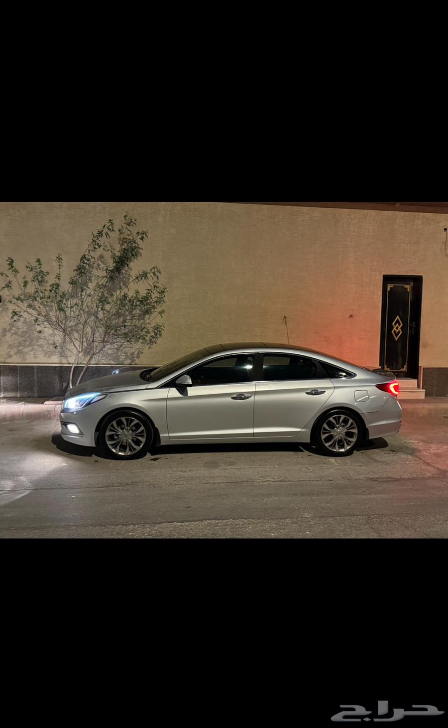 سوناتا 2016 نص فل بدون بصمه نظيف جدا