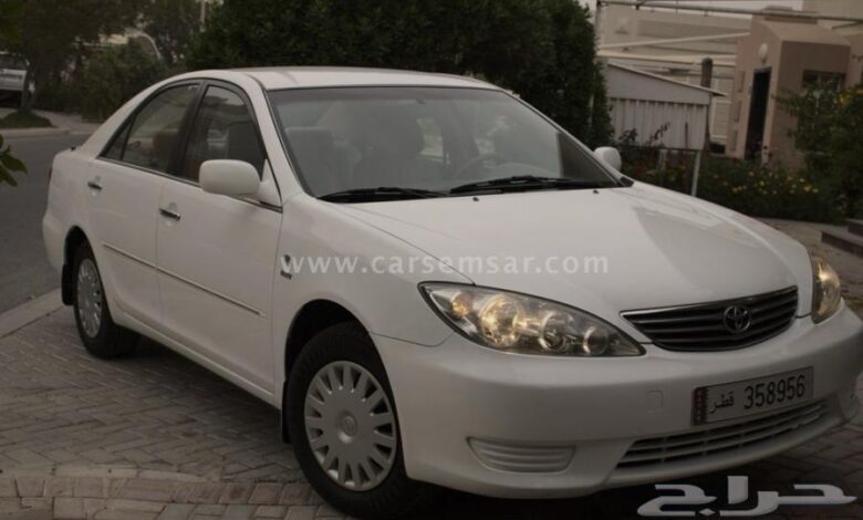 مطلوب كامري من 2003الى2006