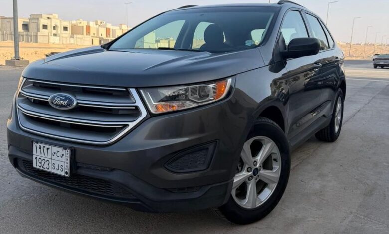 فورد ايدج 2017 مخزن بحالة ممتازة فورد ايدج 2017 مخزن بحالة ممتازة