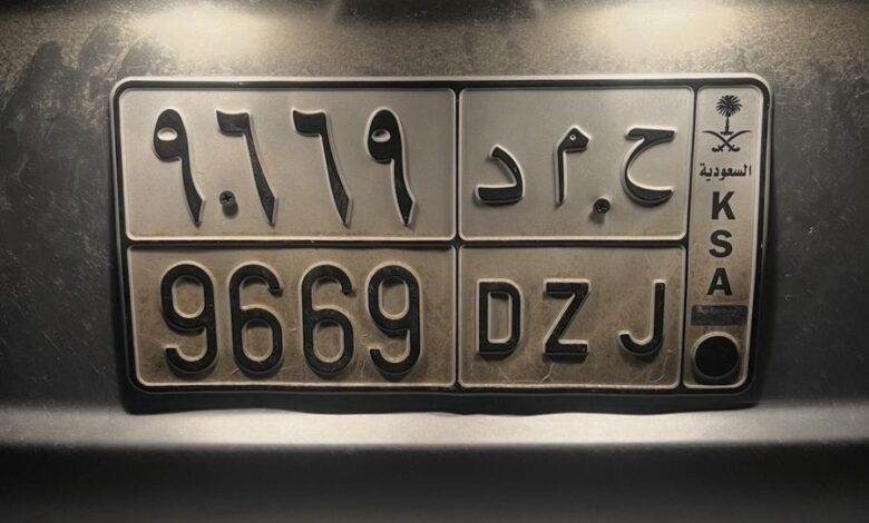 لوحه ح م د 9669