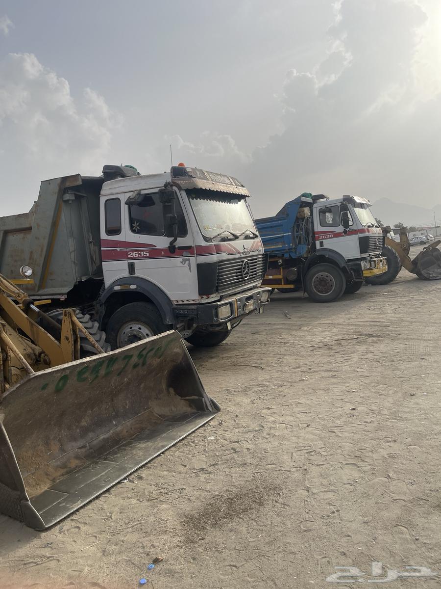 قلابات شيولات بوكلينات دينات ايجار