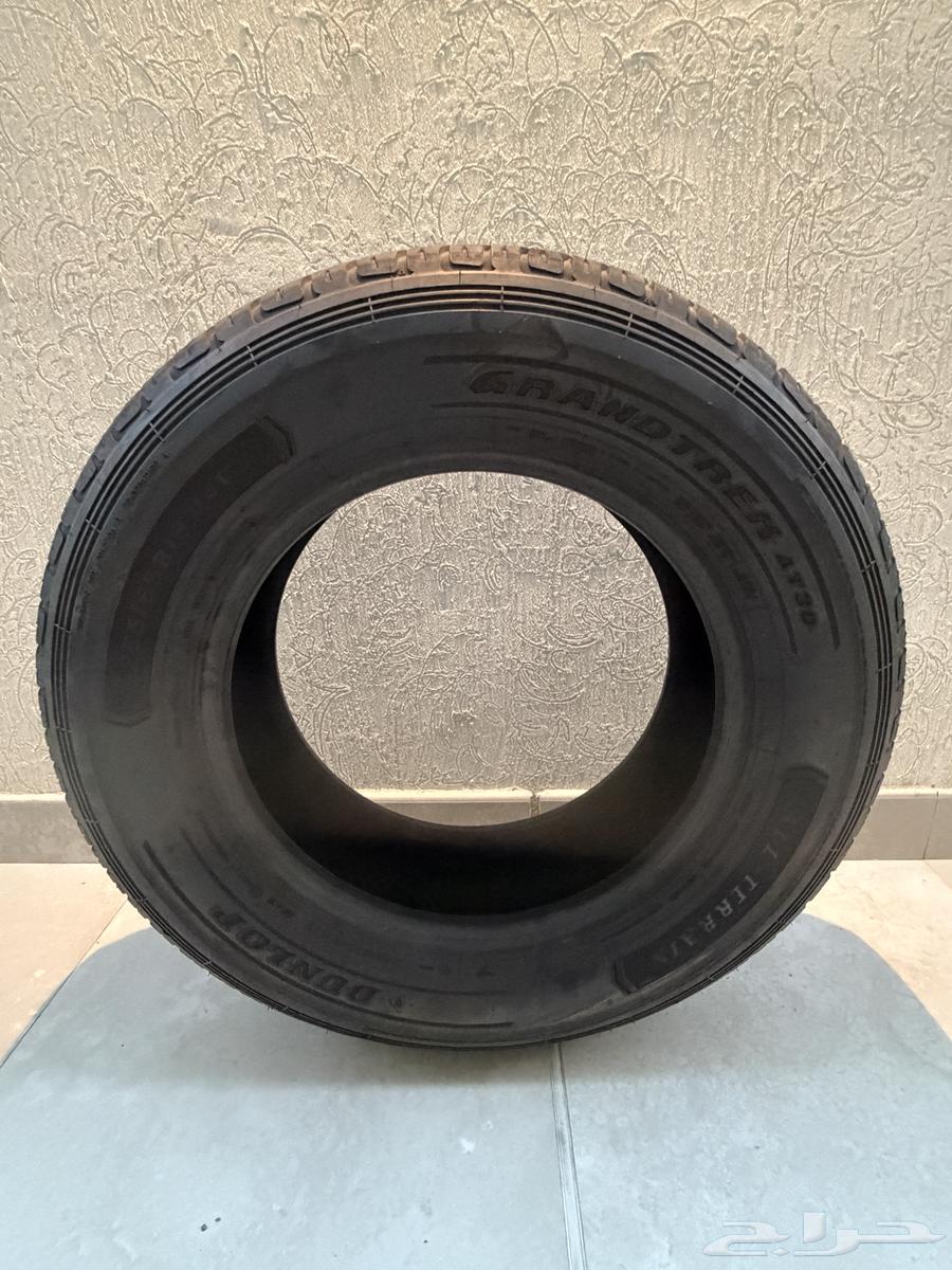 كفرات دانلوب مقاس 18 لاندكروزر