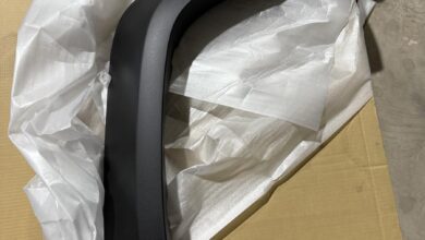 رفرف جمني خلفي