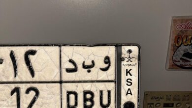 لوحه رقمين