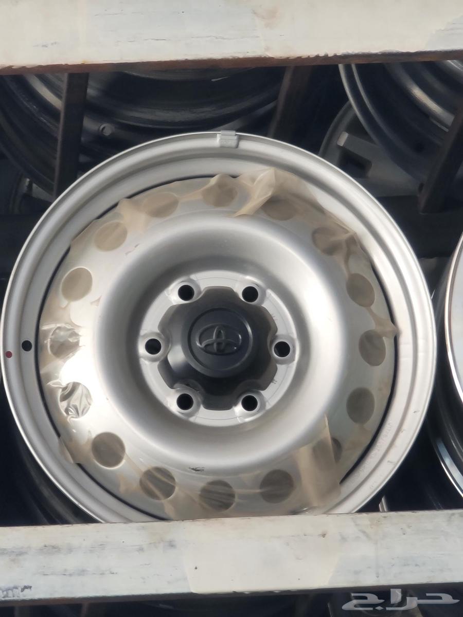 جنوط حديد دبل هايلوكس مقاس 17 اصلي وكاله