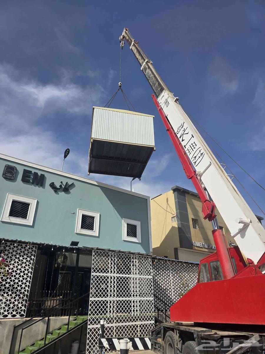 تاجير سطحات ونش نقل غرف ومولدات نقل طبالي فك لوحات كهرباء