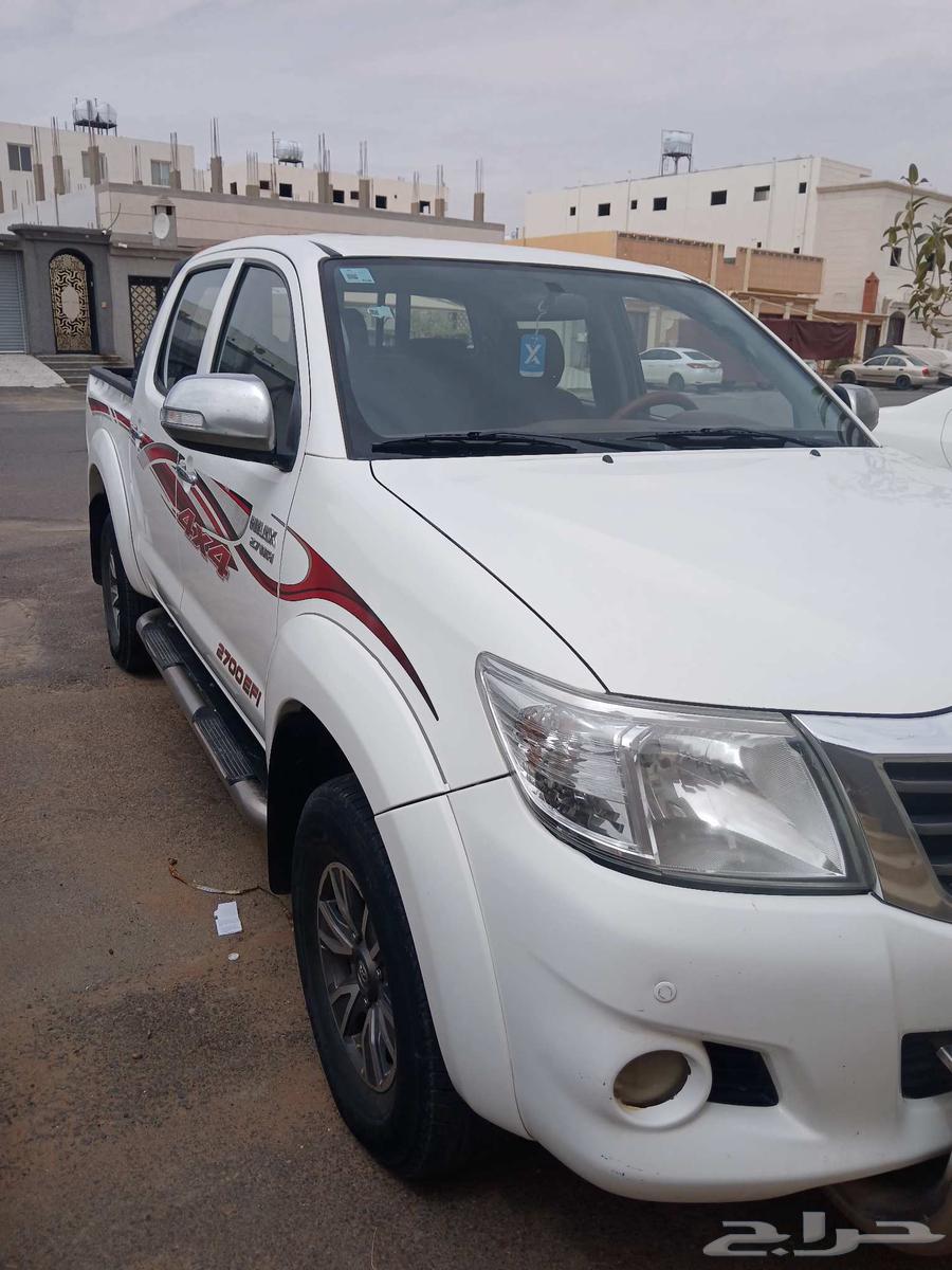 هايلكس دبل سعوديه 2015 تبوك