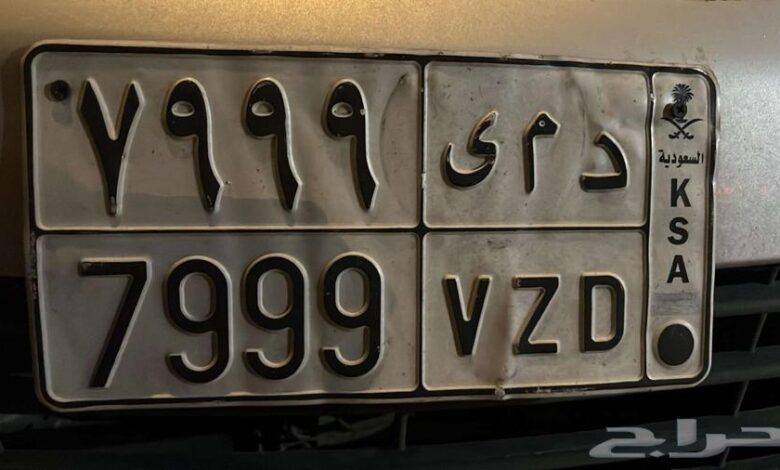 لوحة د م ى 7999