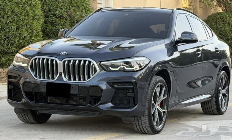 BMW X6 M kit 40i 2022 بحالة الوكالة