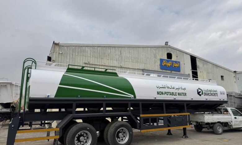 تنكي 32 الف صهريج مياه