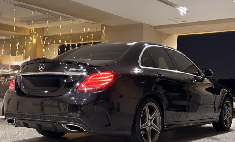 مرسيدس سي 2016 بي 45 الف ريال نظيييفه جدا