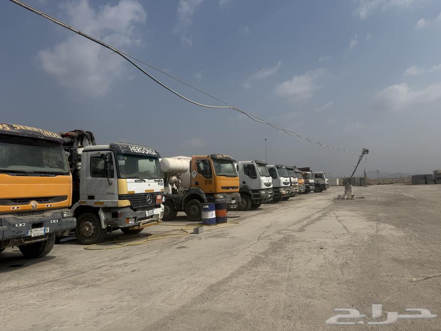 معدات مصنع خرسانه للبيع