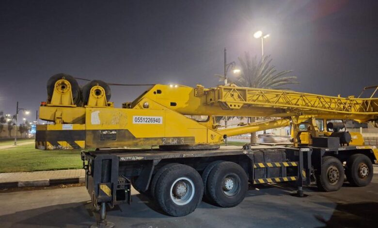 كرين كرينات رافعات رافعه سكين شوكيه مع كرينات