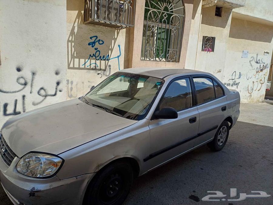 اكسنت موديل 2006 قيرعادى مفحوص ومجددة