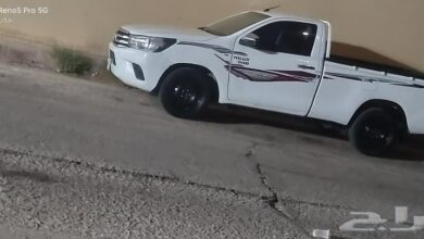 تويوتا هيلكس غماره موديل 2019ديزل للبيع او البدل الممشاء 580