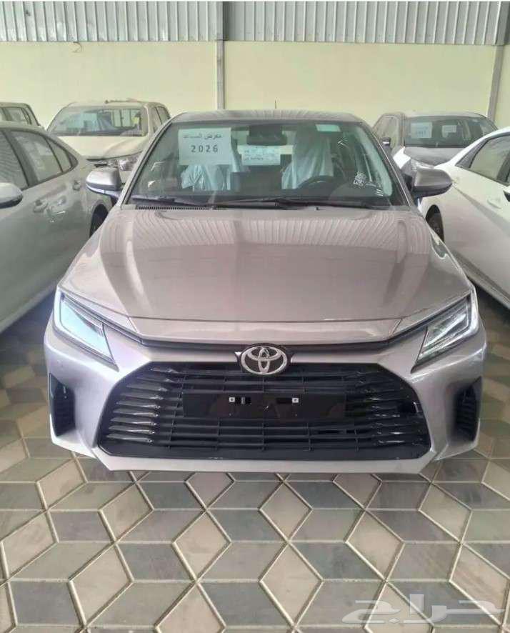 تويوتا يارس الجديد 2026 جميع الفائات كاش واقساط وعرض