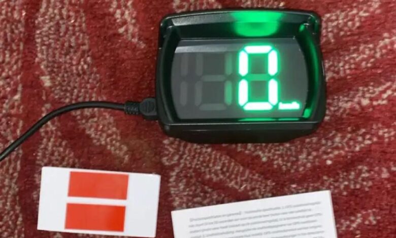 عداد سرعة اكتروني