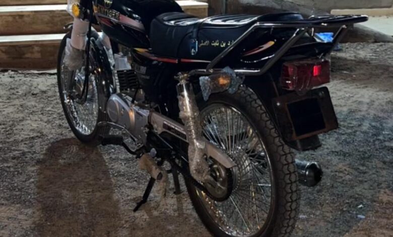 دباب ام تايقر الاصلي مع لوحته