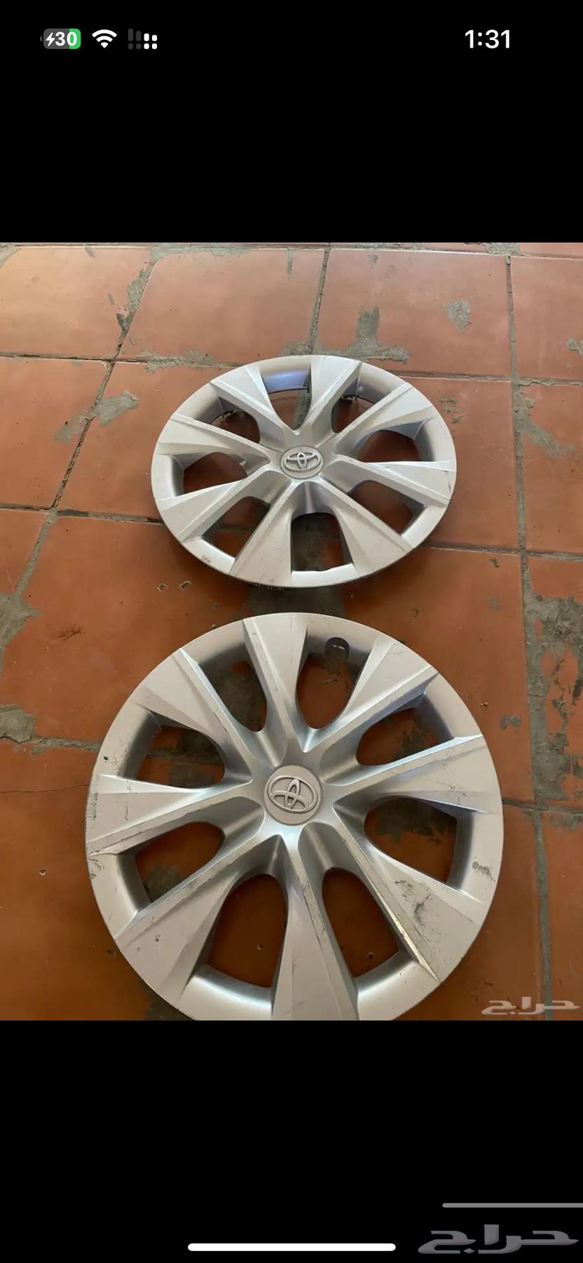 طاسات كورلا 4 اصليه