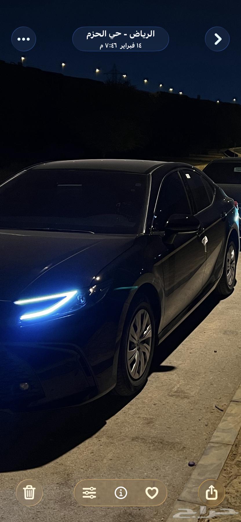 كامري 2025 ممشى 8 الف