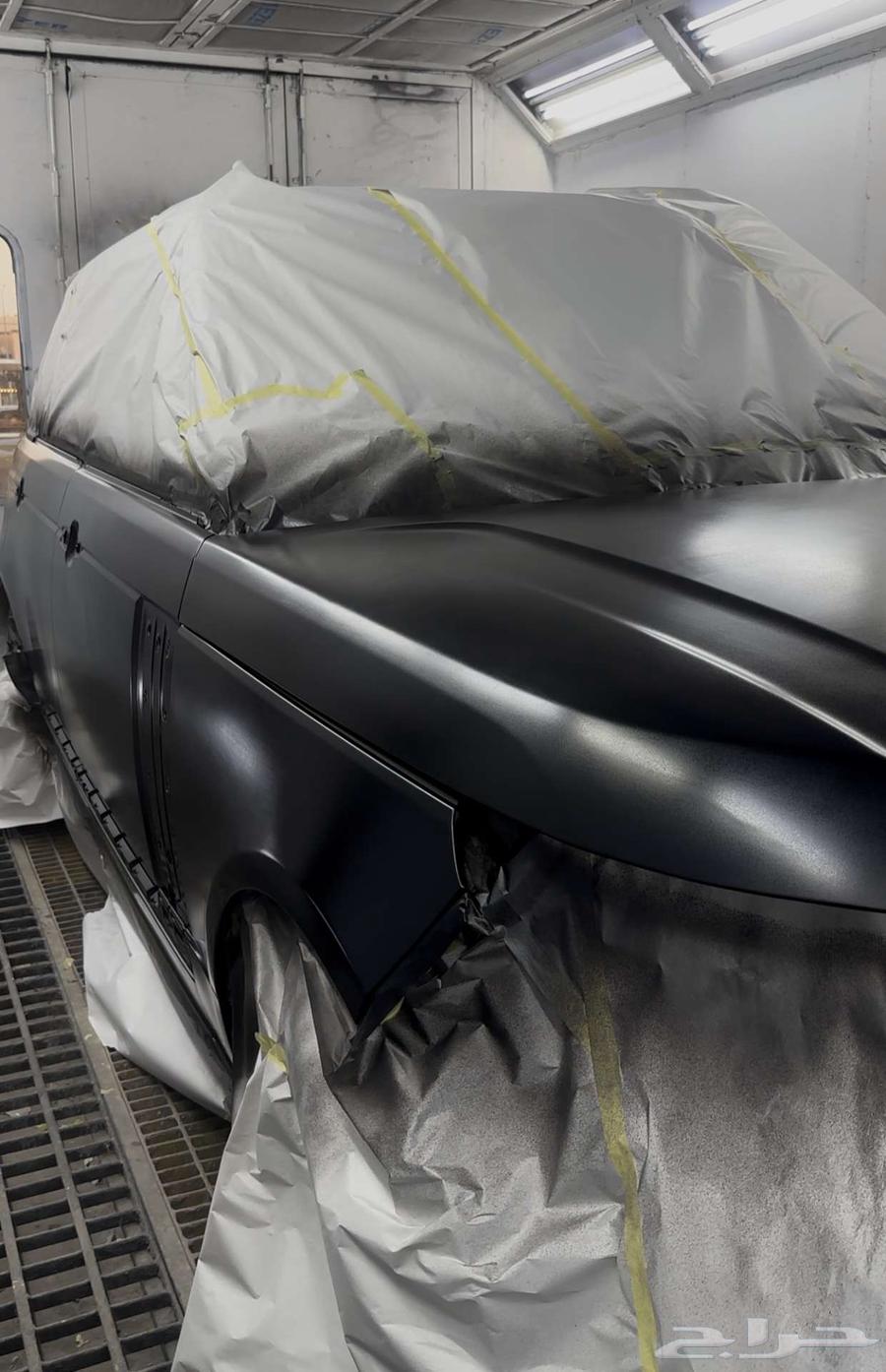 رش كامل – تغير لون – رش شاصي السيارة